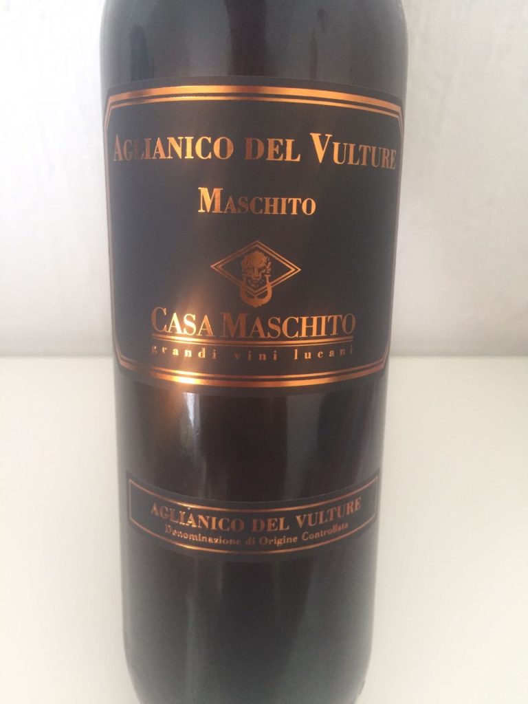 Aglianico del Vulture Doc 2013 Maschito Casa Maschito