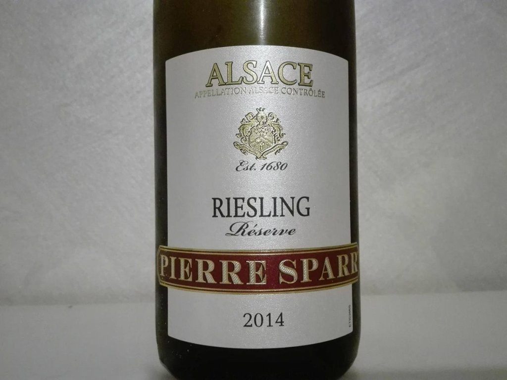 Alsace Riesling Reserve 2014 Pierre Sparr