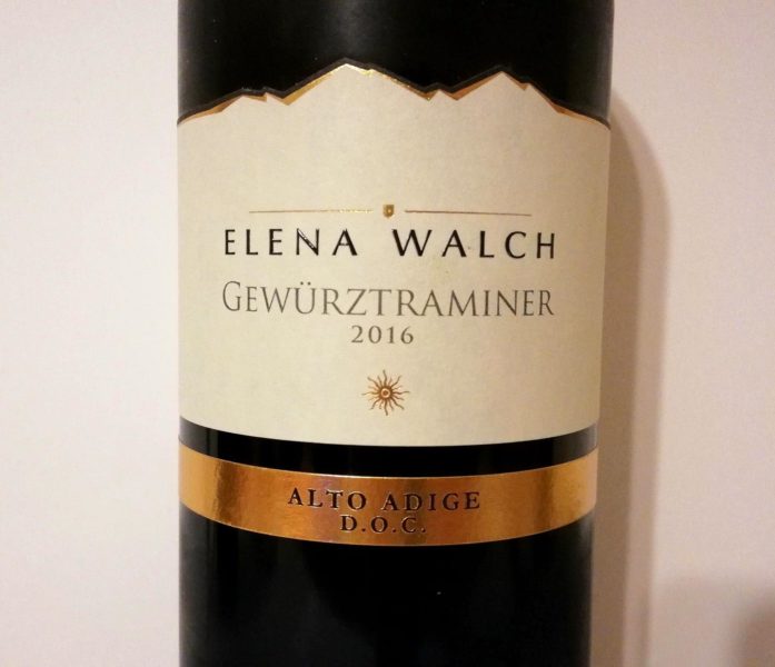 Alto Adige Doc Gewurztraminer 2016 Elena Walch