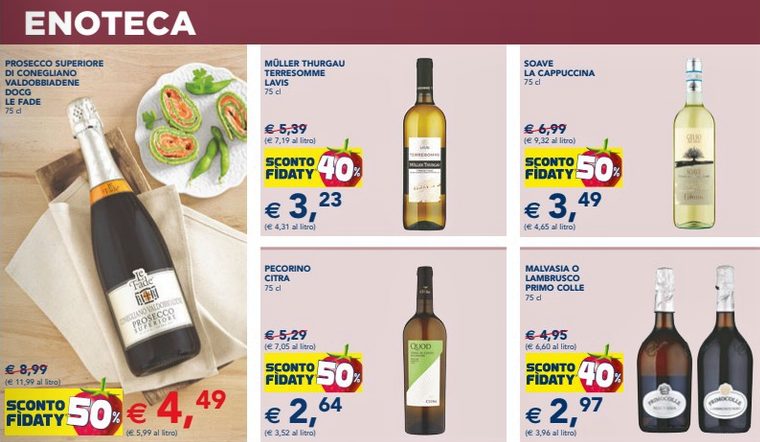 Caccia al tesoro al vino in promo tra un mare di birra le etichette da non perdere