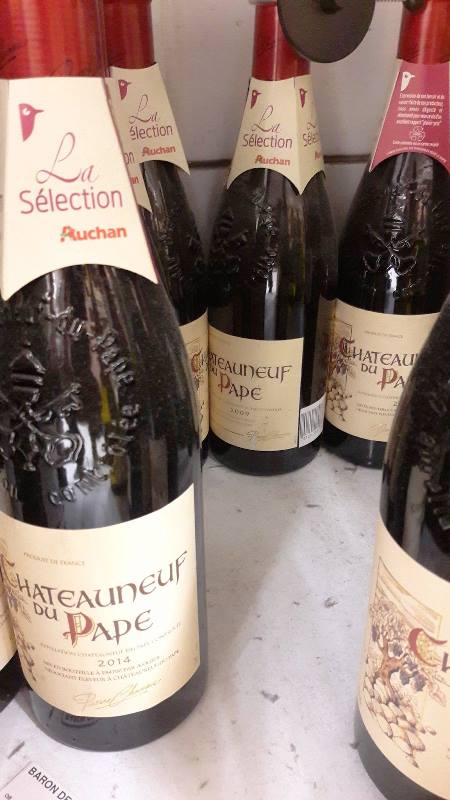 Chateauneuf du Pape Selezione Auchan vinialsupermercato 2