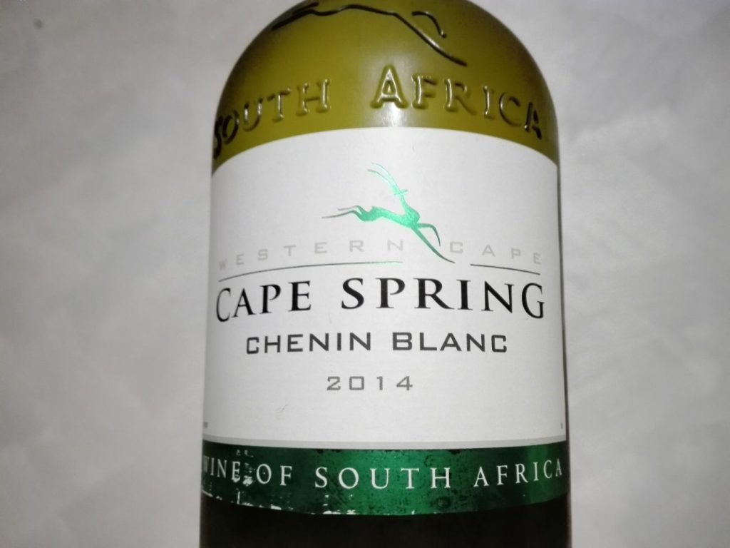 Chenin Blanc Cape Spring Western Cape 2014 opinioni recensione vino Iper Coop scaled