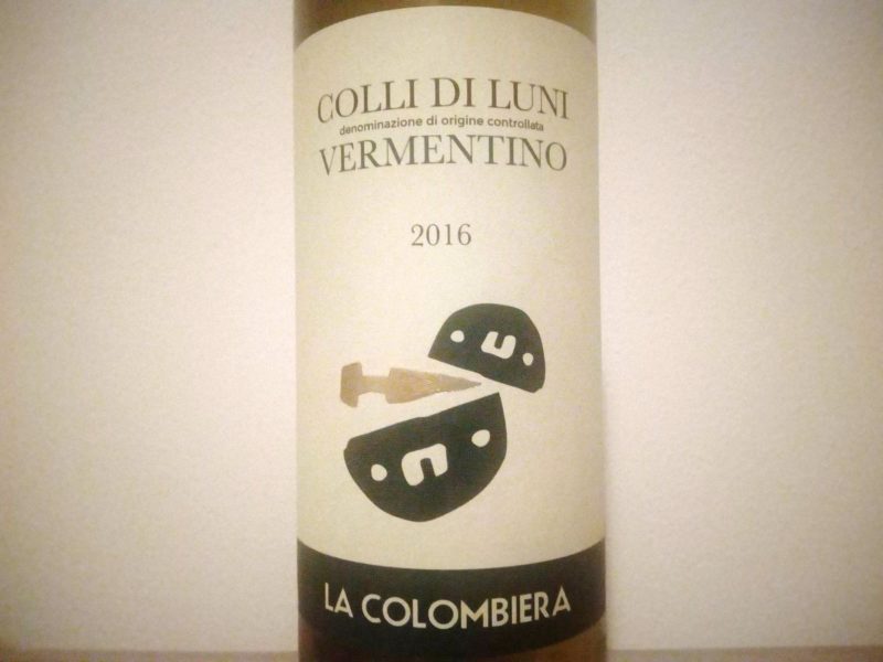Colli di Luni Doc Vermentino etichetta verde La Colombiera