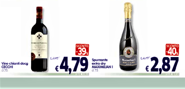 Gennaio al supermercato fredde anche le promozioni sul vino