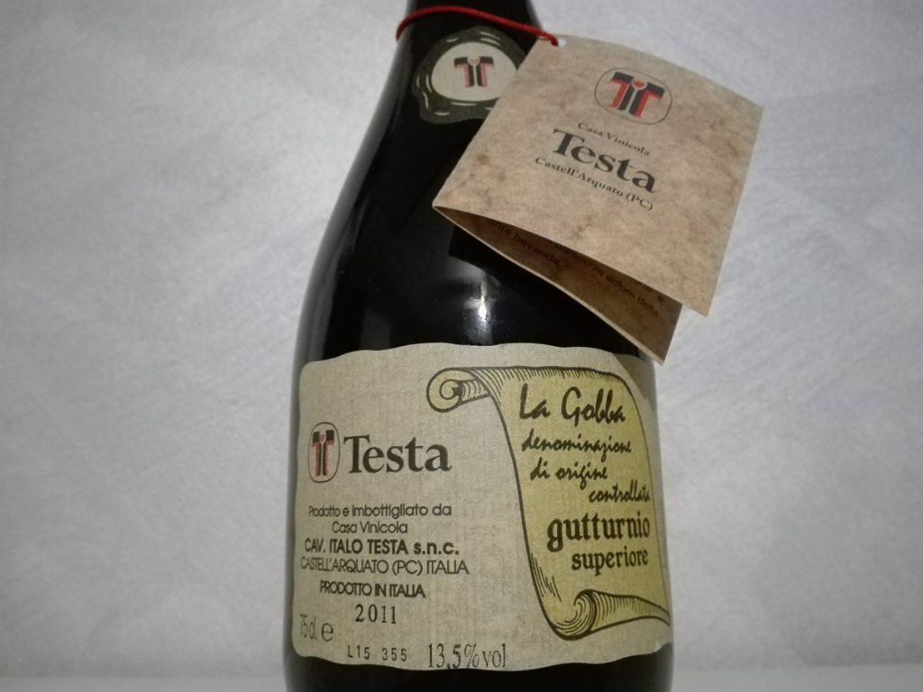 Gutturnio Superiore Doc 2011 La Gobba Italo Testa