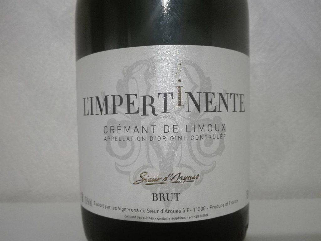 LImpertinente Cremant de Limoux Aoc Brut Sieur dArques