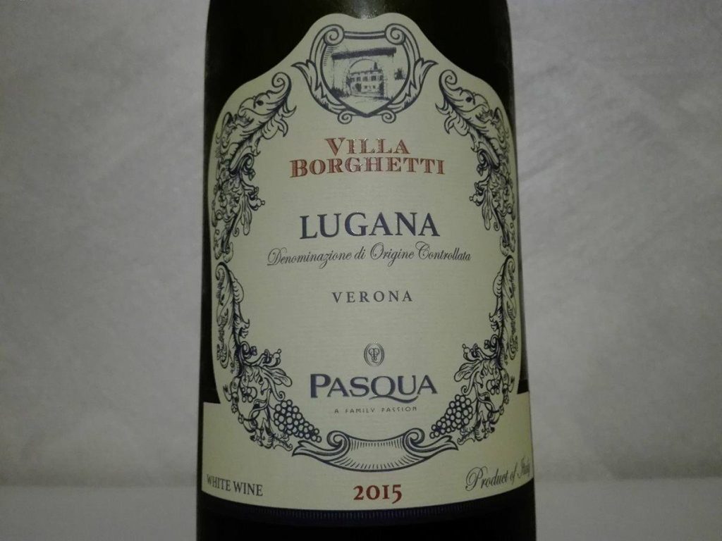 Lugana Doc 2015 Villa Borghetti Pasqua Vigneti e Cantine Verona
