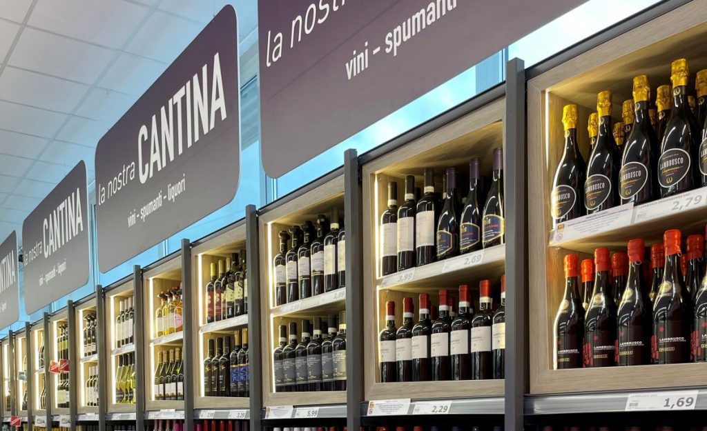 MD vini Md investe nel vino Famiglia di richiamo per la spesa quotidiana