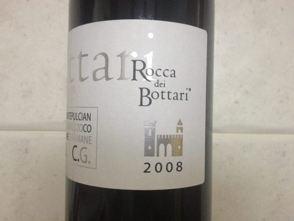 Montepulciano Colline Teramane Docg 2008 Rocca dei Bottari