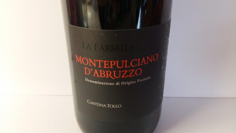 Montepulciano dAbruzzo Doc 2016 La Farfalla Cantina Tollo