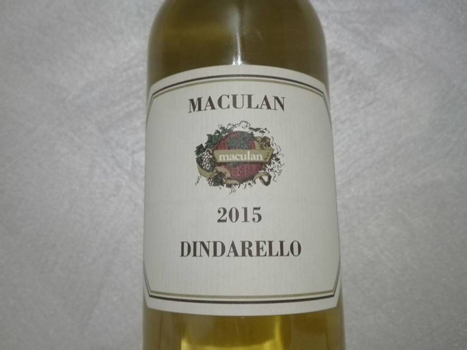 Moscato Veneto Igt 2015 Dindarello Maculan