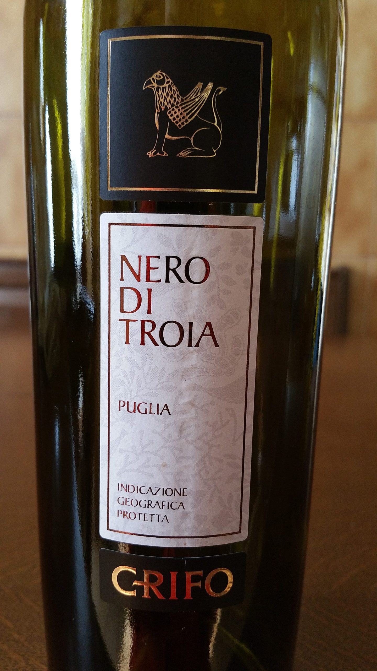 Nero di Troia Grifo Cantina Cooperativa della Riforma Fondiaria di Ruvo di Puglia