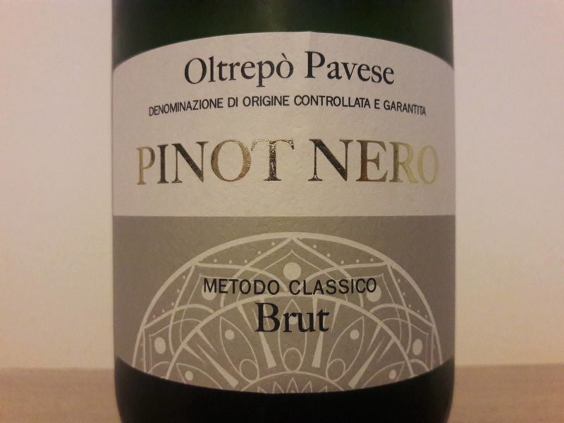 Oltrepo Pavese Metodo Classico Pinot nero Docg Spumante Brut