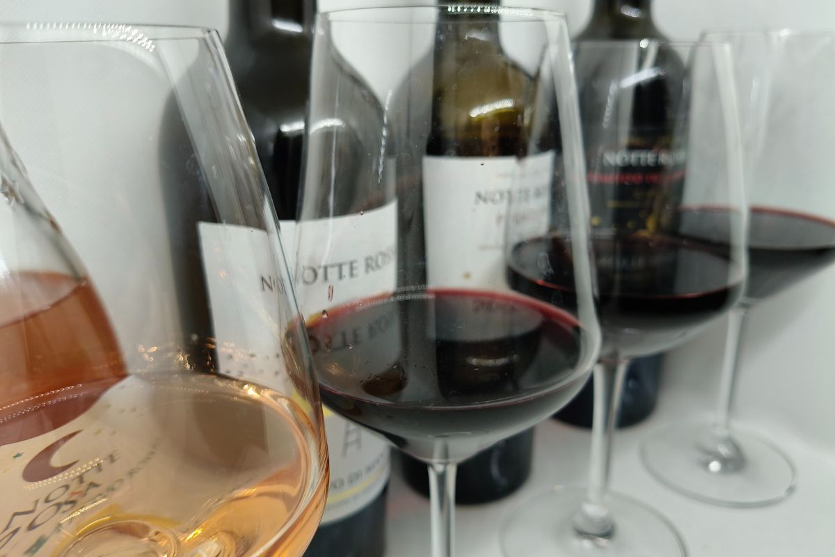 PRIMITIVO NOTTE ROSSA LA DEGUSTAZIONE