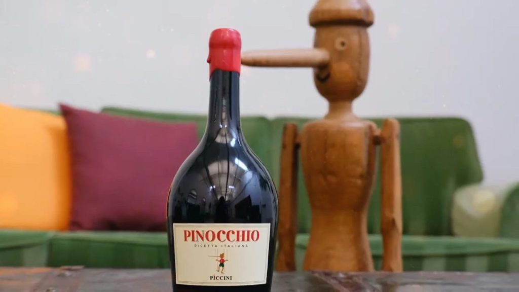 Pinocchio il nuovo vino di Piccini 1882 sugli scaffali Carrefour da agosto vino rosso d italia ricetta italiana