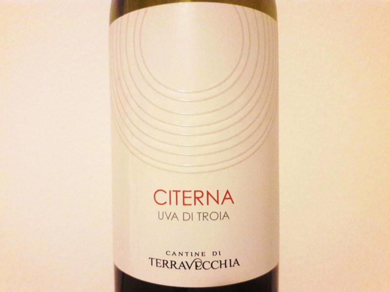 Puglia Igp Rosso Uva di Troia 2013 Citerna Agricole Alberto Longo Terravecchia