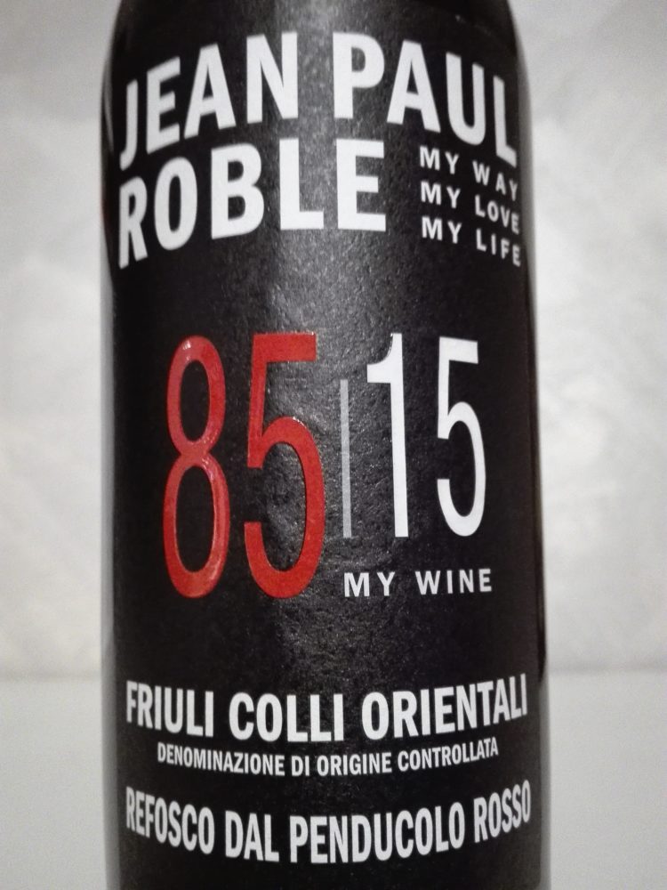 Refosco dal Peduncolo Rosso Friuli Colli Orientali 2014 Jean Paul Roble