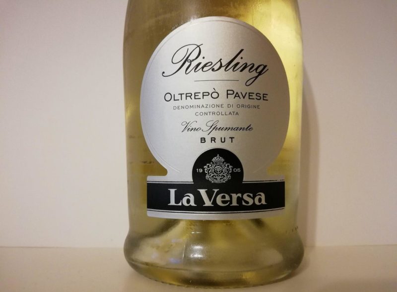 Riesling spumante Oltrepo pavese Doc La Versa