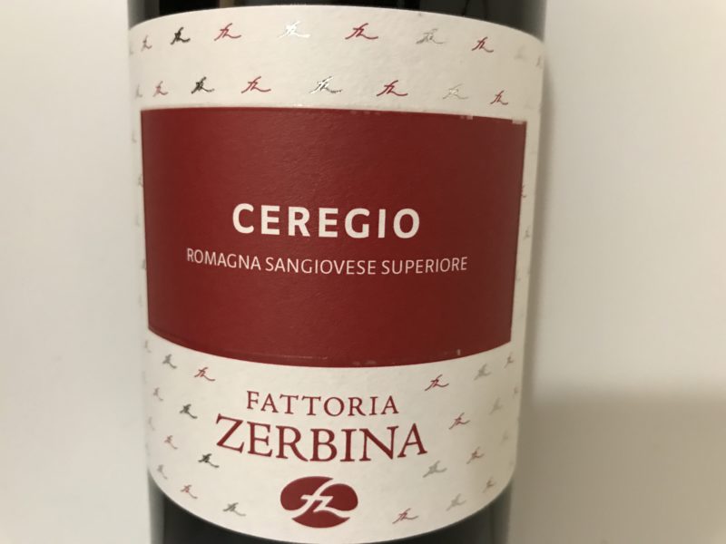 Romagna Superiore Sangiovese Doc Ceregio Fattoria Zerbina