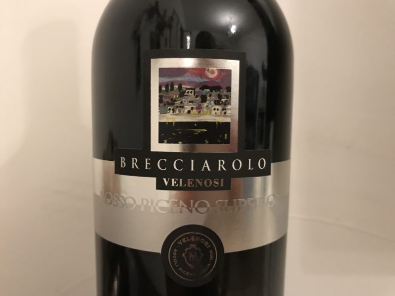 Rosso Piceno Superiore Doc Brecciarolo Velenosi