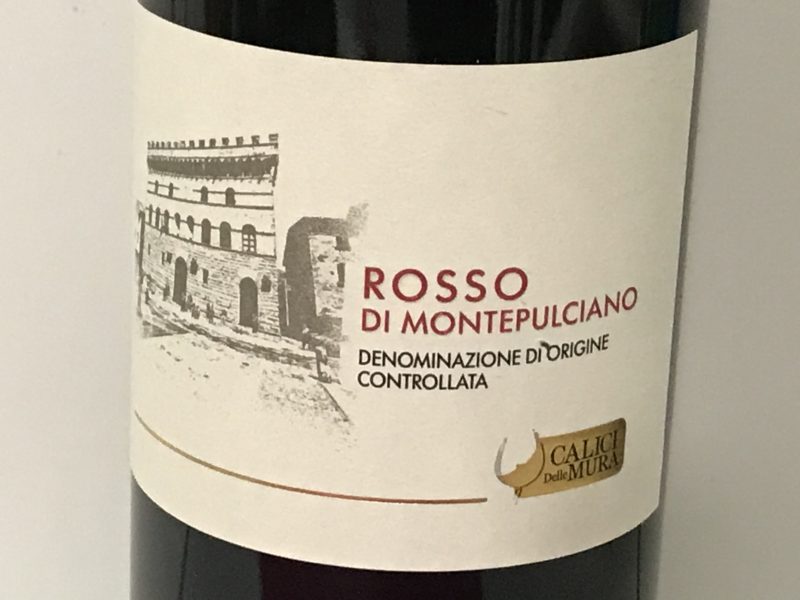 Rosso di Montalcino Calici delle Mura