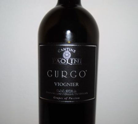 Sicilia Doc Viognier 2016 Gurgo Cantine Paolini e1516274411175