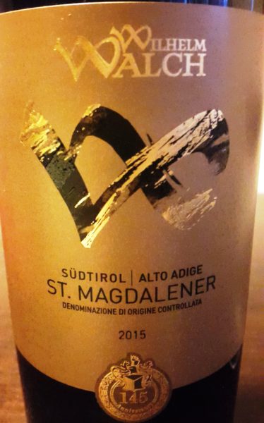 St Magdalener 2015 Wilhelm Walch
