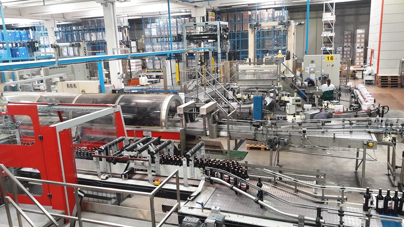 Tavernello Caviro Forli slow wine rock n roll visita stabilimento vinialsupermercato 2