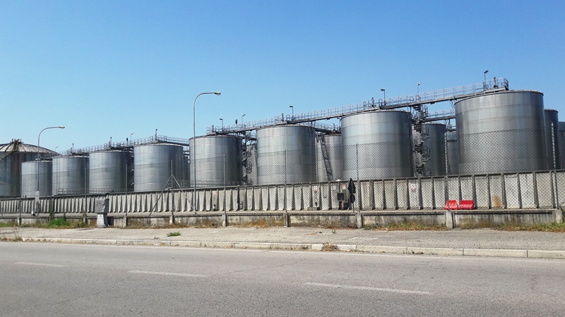 Tavernello Caviro Forli slow wine rock n roll visita stabilimento vinialsupermercato 28