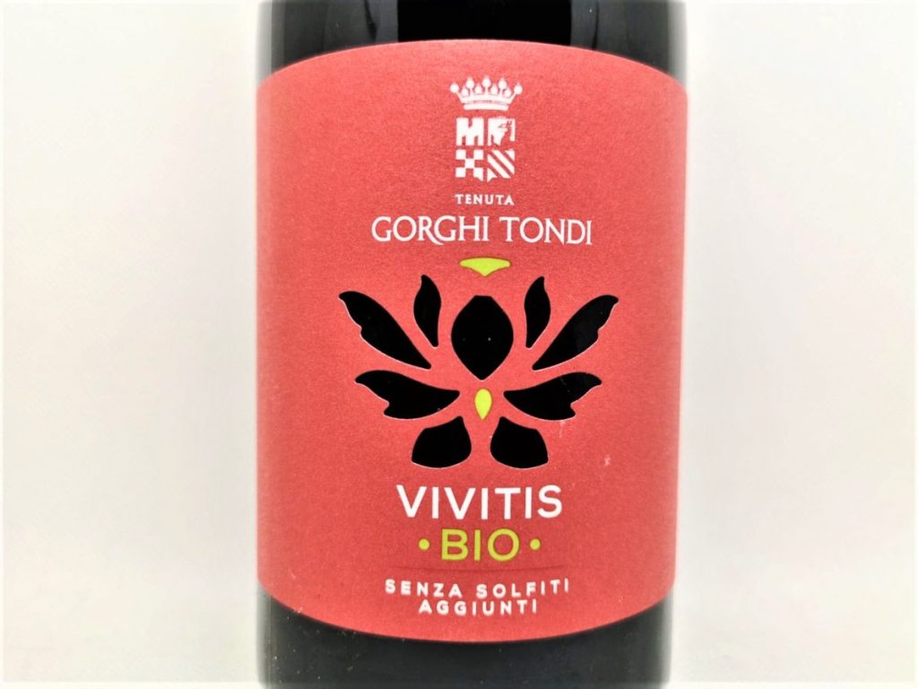 Terre Siciliane Igp 2018 Vivitis Bio senza solfiti aggiunti Tenuta Gorghi Tondi 1