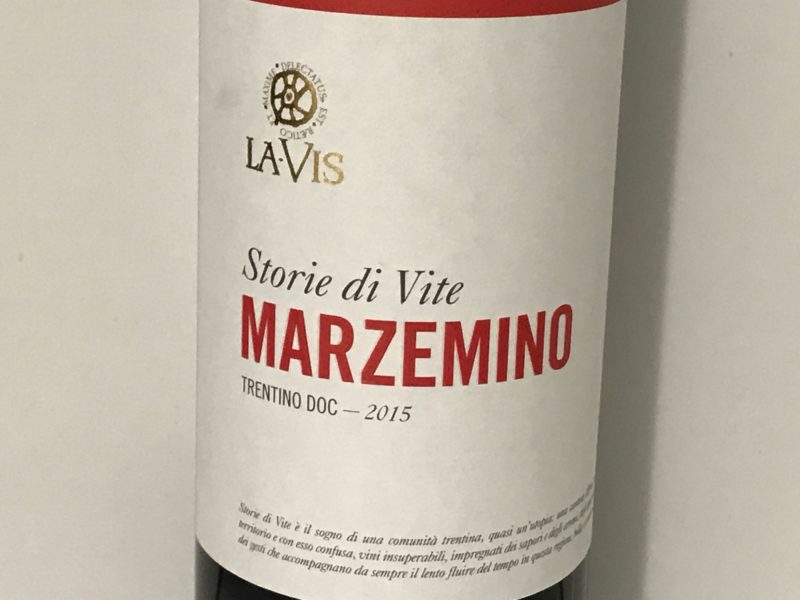 Trentino Doc Marzemino Storie di Vite Lavis 1