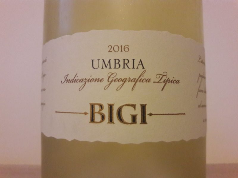 Umbria Igt 2016 Vipra Bianca Bigi