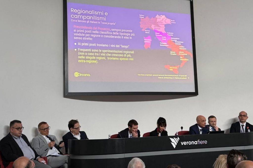 Vendite vino Gdo parlano i buyer di Carrefour Conad Coop e Md analisi circana vinitaly 2025