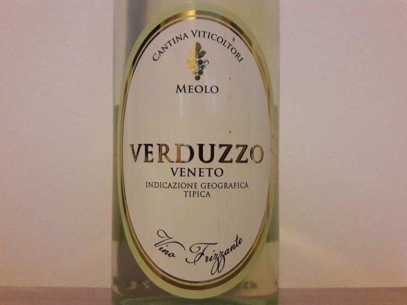 Verduzzo Veneto Igt frizzante 2016 Meolo