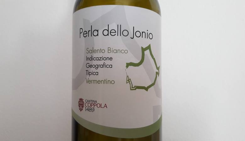 Vermentino Salento Bianco Igt Perla dello Jonio Cantina Coppola