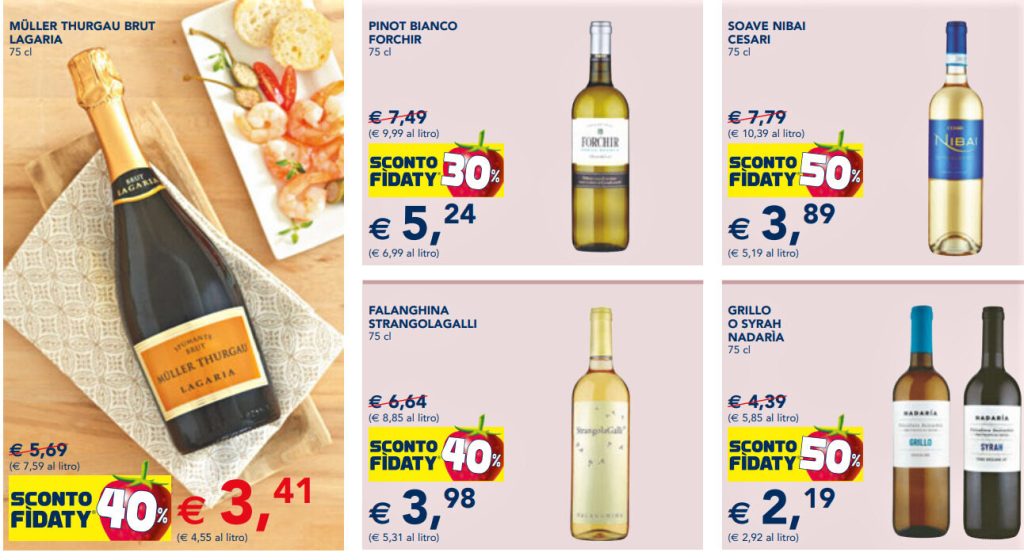 Verso Ferragosto 2023 i vini in promozione al supermercato e1691687056253
