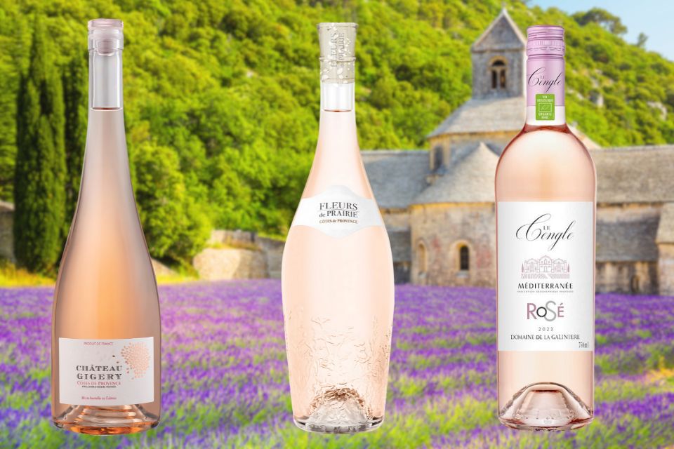 Vini Rosé di Provenza al supermercato Château Gigery Conad Fleurs de Prairie supermercati Esselunga Le Cengle Decò e Adhoc