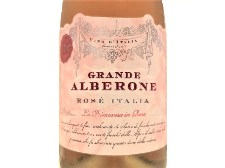 Vino Rose d Italia La Primaverain rosa Grande Alberone Provinco per Aldi