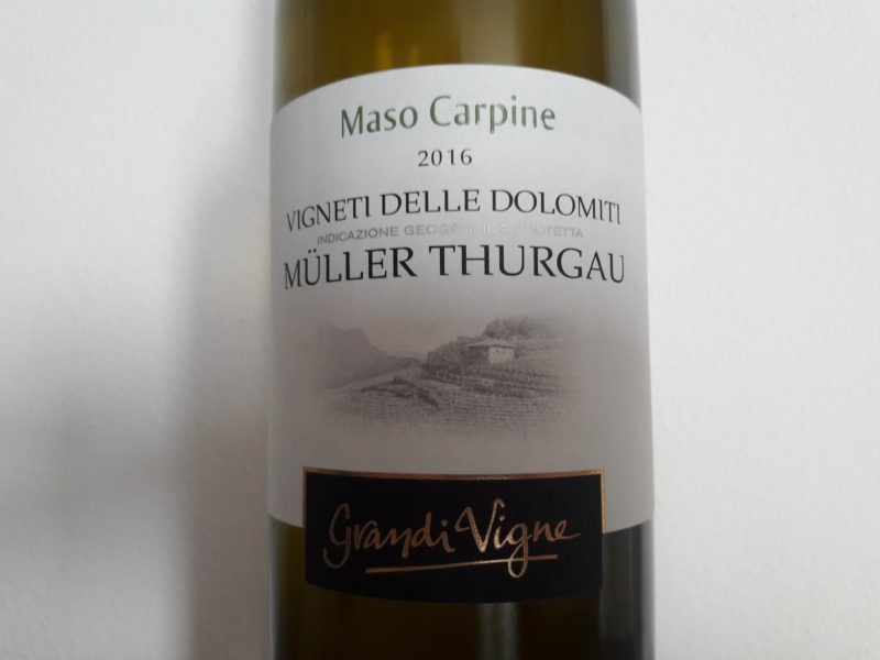grandi vigne muller thurgau maso carpine