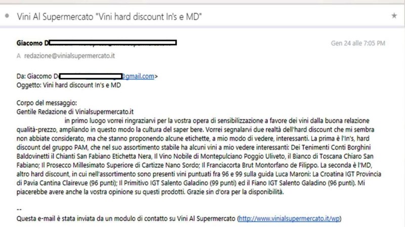 mail vinialsuper lettore