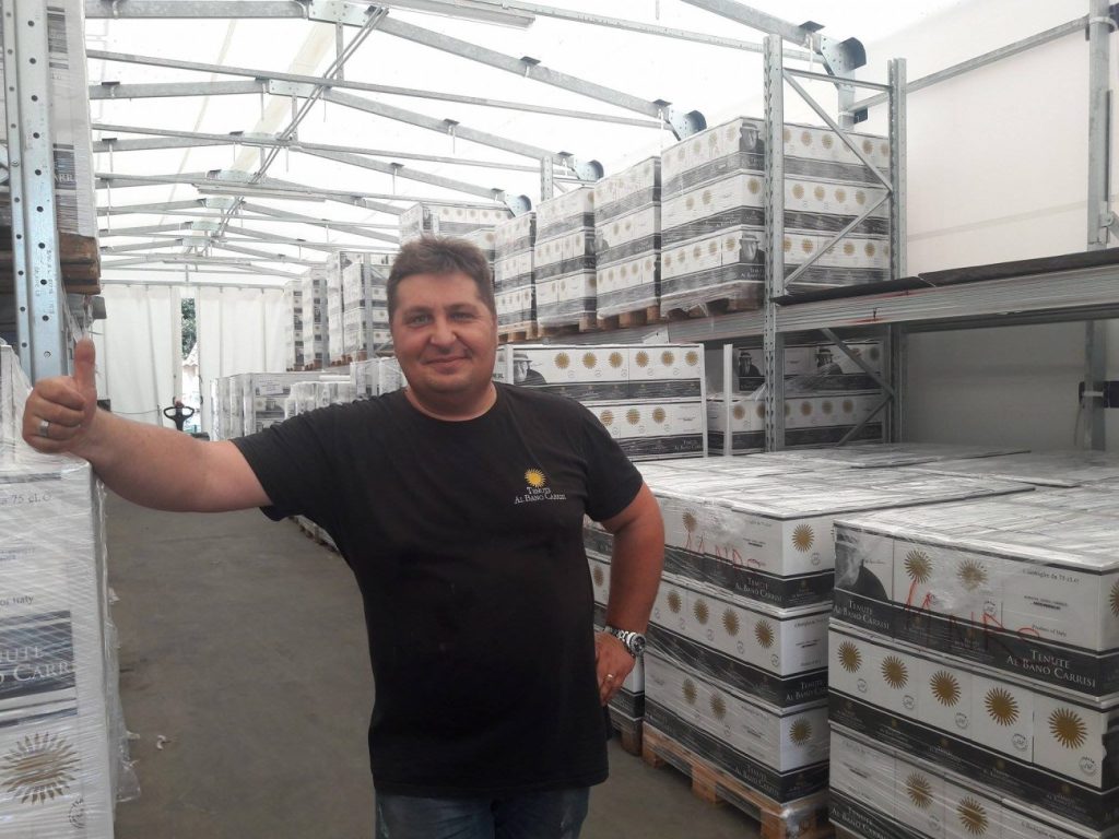 michele renna enologo al bano carrisi vino tenute cellino san marco 1