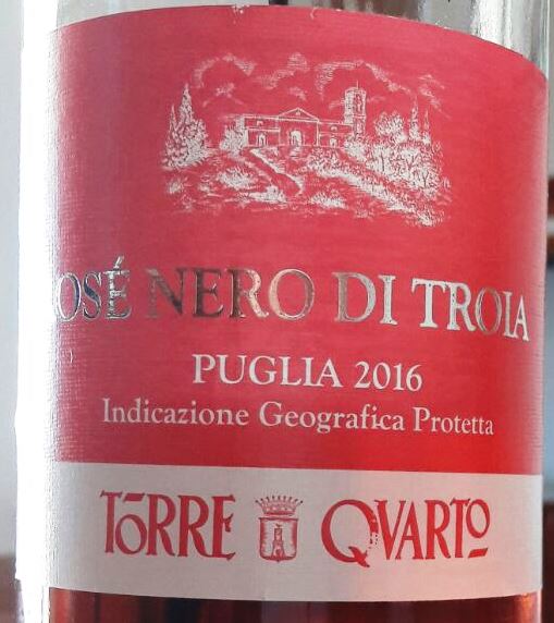 nero di troia rose puglia igt 2016 torre quarto