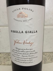 villa folini ribolla gialla