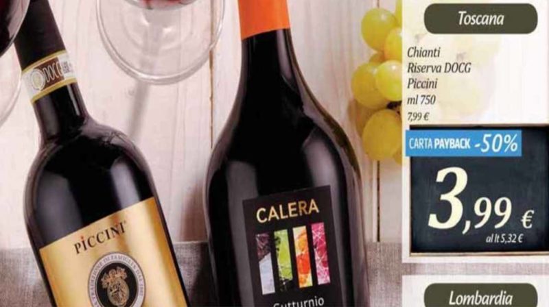 vini promozione volantino vinialsuper supermercato vino promo