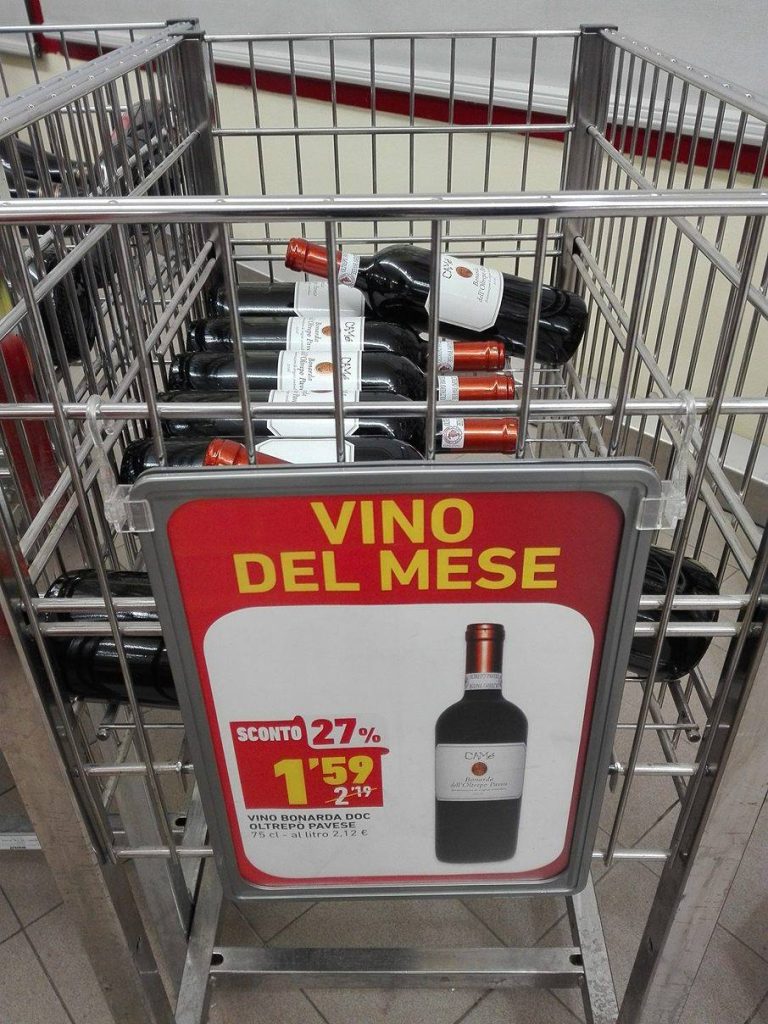 vino del mese penny market bonarda